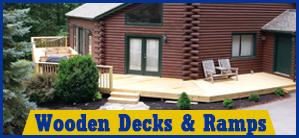 Porch and Deck Contractor in Worcester MA | Astonishing Decks, LLC| Disability Ramp - Construction Company